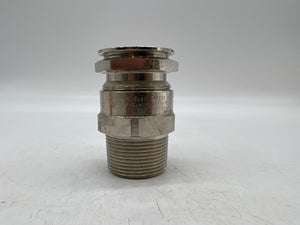 Eaton Capri ADE1N1253NPN Nickel Brass Cable Gland, 1-1/4" NPT *Lot of (4)* (No Box)