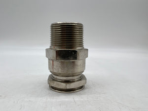 Eaton Capri ADE1N1253NPN Nickel Brass Cable Gland, 1-1/4" NPT *Lot of (4)* (No Box)