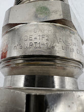 Load image into Gallery viewer, Eaton Capri ADE1N1253NPN Nickel Brass Cable Gland, 1-1/4&quot; NPT *Lot of (4)* (No Box)