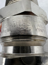Load image into Gallery viewer, Eaton Capri ADE1N1253NPN Nickel Brass Cable Gland, 1-1/4&quot; NPT *Lot of (4)* (No Box)