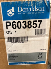 Load image into Gallery viewer, Donaldson P603857 Primary Air Filter (New)