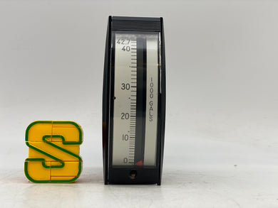 Foxboro 65PV-VG Style B Indicator 0-10VDC Input 0-42.7K Gallons (Used)