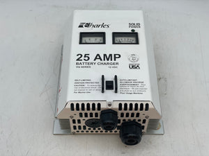 Charles 9Q-12255HQ-A Battery Charger, HQ Series, In: 120VAC Out: 12VDC 25A (Used)