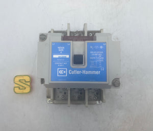 Cutler-Hammer AN16NN0A Size 4 Contactor w/ 120V Coil, 2NO Contacts, No OLR (Used)