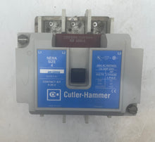 Load image into Gallery viewer, Cutler-Hammer AN16NN0A Size 4 Contactor w/ 120V Coil, 2NO Contacts, No OLR (Used)