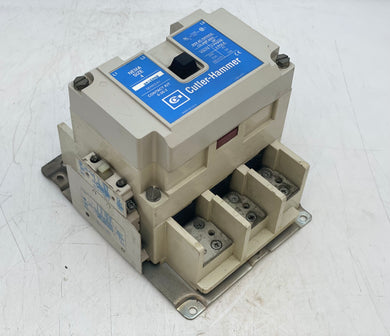Cutler-Hammer AN16NN0A Size 4 Contactor w/ 120V Coil, 2NO Contacts, No OLR (Used)