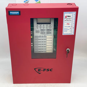 Edwards 3101237 E-FSC502 Fireshield FA Control Panel 120VAC w/o Transformer (Used)