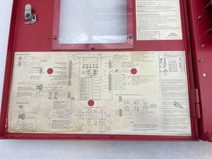 Edwards 3101237 E-FSC502 Fireshield FA Control Panel 120VAC w/o Transformer (Used)