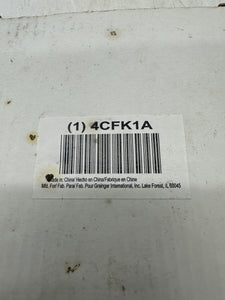 Grainger 4CFK1A Pressure Gauge, 0-160 PSI, 3.5" Dial, SS, Liquid Filled, 1/4" MNPT (New)