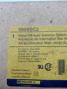 Square D 9999SC2 Hand-Off-Auto Selector Switch Kit (New)