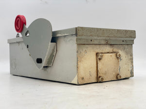 Eaton Cutler-Hammer DH221NRK Heavy Duty Safety Switch 30A 240VAC 3-Pole (Used)
