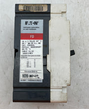 Load image into Gallery viewer, Eaton FD3050L Circuit Breaker, 50A 3P 600VAC 250VDC (Used)