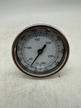Load image into Gallery viewer, PIC Gauges B3B2-RR Bimetal Thermometer, 3&quot; Dial, 50-550 F&amp;C, 2.5&quot; Stem, SS (New)