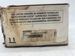Interstate Electro-Motive EMD 40079007 Ecotip Fuel Injector, UTEX, 710G7 (Open Box)