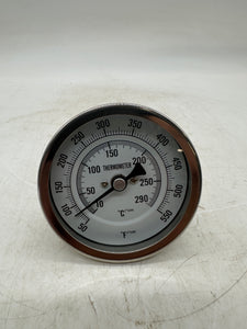 Grainger 1NFY5 Analog Dial Bimetal Thermometer, 50-550° F, 3” Dial, 2.5" Stem 1/2” NPT *Lot of (2)* (New)