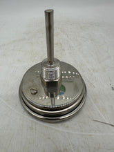 Load image into Gallery viewer, Grainger 1NFY5 Analog Dial Bimetal Thermometer, 50-550° F, 3” Dial, 2.5&quot; Stem 1/2” NPT *Lot of (2)* (New)