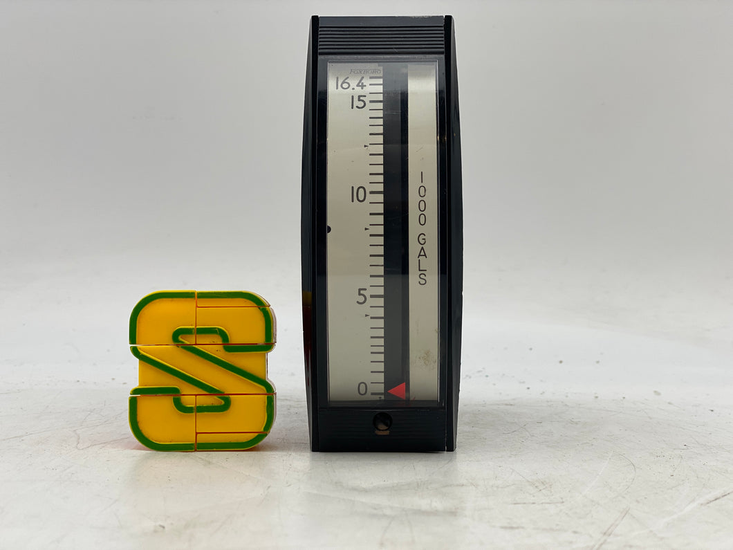 Foxboro 65PV-VG Style B Indicator 0-10VDC Input 0-16.4K Gallons (Used)
