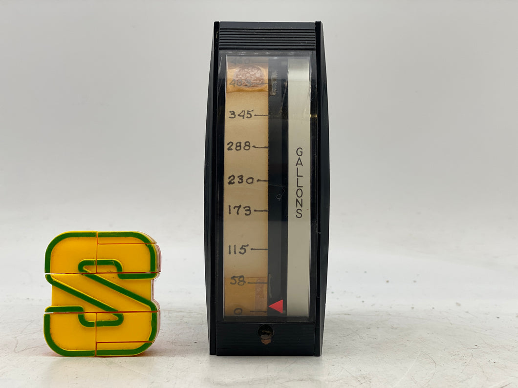 Foxboro 65PV-VG Style B Indicator 0-10VDC Input 0-460 Gallons (Used)