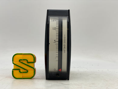 Foxboro 65PV-VG Style B Indicator 0-10VDC Input 0-1.49K Gallons (Used)