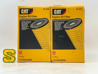 Caterpillar 1R-0721 Engine Oil Filter *Lot of (2)* (New)