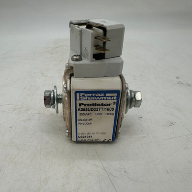 Ferraz Shawmut A055UD32TTI1600 Protistor Fuse, 550VAC 1600A (No Box)