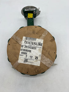 Crane Center Line 63 5" Butterfly Valve, Series 200, 200 PSI (No Box)