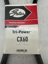 Load image into Gallery viewer, Gates CX60 Tri-Power Molded Notch V-Belt, 7/8” x 64” (New)