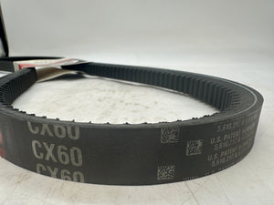 Gates CX60 Tri-Power Molded Notch V-Belt, 7/8” x 64” (New)