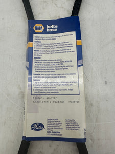 NAPA 25-9405 XL Drive Belt, 31/64” x 40-7/8” *Lot of (4) Belts* (New)
