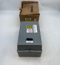 Load image into Gallery viewer, Square D 8536SDG1V02H30S Size 2 Starter In Enclosure w/ 120V Coil (No Box)