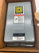 Load image into Gallery viewer, Square D 8536SCG3V06H20 Ser. A AC Magnetic NEMA Size 1 Starter (Open Box)