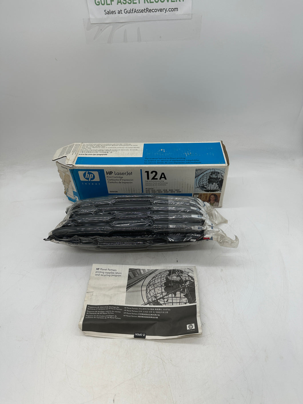 HP Q2612A 12A LaserJet Black Ink Printer Cartridge (Open Box)