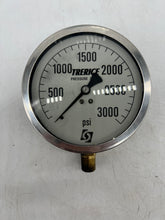 Load image into Gallery viewer, TRERICE D82LFB4002LA210 Pressure Gauge, 4" Dial, 0-3000 psi (New)