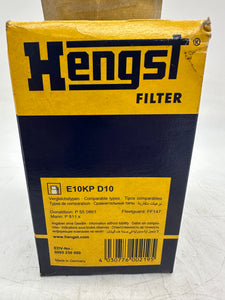 Hengst E10KP D10 Fuel Filter *Lot of (6) Filters* (Open Box)