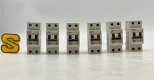 Load image into Gallery viewer, Siemens 5SX22-C2 Circuit Breaker 4A 400VAC *Lot of (6)* (Used)