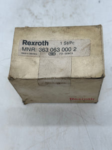 Rexroth 363 063 000 2 Spare Parts / Valve Repair Kit (Open Box)