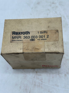 Rexroth 363 003 001 2 Spare Parts / Valve Repair Kit (Open Box)