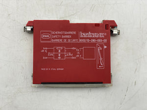Stahl 9001/13-280-093-00 Safety Barrier, 25V (Used)