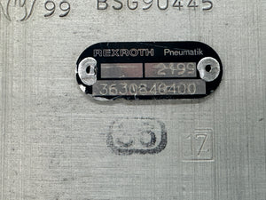 Rexroth 3630840400 Directional Control Valve (Used)