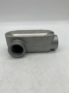 Crouse-Hinds LR49 Conduit Outlet Body w/ Cover 1-1/4" *Box of (2)* (Open Box)