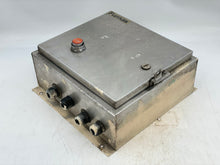 Load image into Gallery viewer, Furnas 22DP32WABA Size 1 Reversing Combination Starter In SS Enclosure (Used)