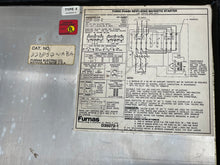 Load image into Gallery viewer, Furnas 22DP32WABA Size 1 Reversing Combination Starter In SS Enclosure (Used)