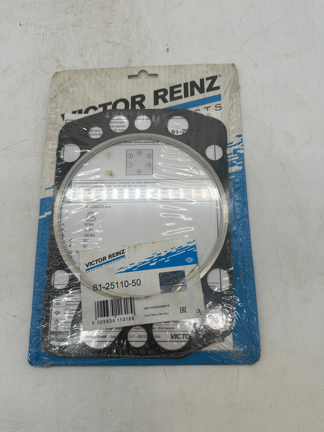 Victor Reinz 61-25110-50 Cylinder Head Gasket (New)
