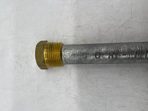 COR-IN 3/4" X 7" Complete Zinc Pencil Anode w/ Brass Plug *Lot of (5)* (No Box)