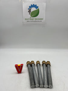 COR-IN 3/4" X 7" Complete Zinc Pencil Anode w/ Brass Plug *Lot of (5)* (No Box)