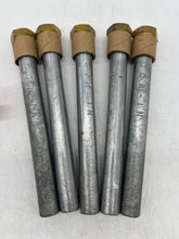 Load image into Gallery viewer, COR-IN 3/4&quot; X 7&quot; Complete Zinc Pencil Anode w/ Brass Plug *Lot of (5)* (No Box)