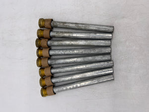 COR-IN 1/2" X 6" Complete Zinc Pencil Anode w/ Brass Plug *Lot of (8)* (No Box)
