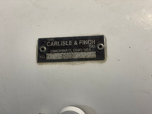 Carlisle & Finch 155BEV-2 15" Searchlight 1000W 120VAC (Used)