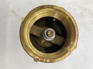 Everbilt EBCV125NL 1-1/4" Brass Check Valve, 200 LB, *Lot of (2)* (No Box)