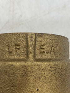 Everbilt EBCV125NL 1-1/4" Brass Check Valve, 200 LB, *Lot of (2)* (No Box)
